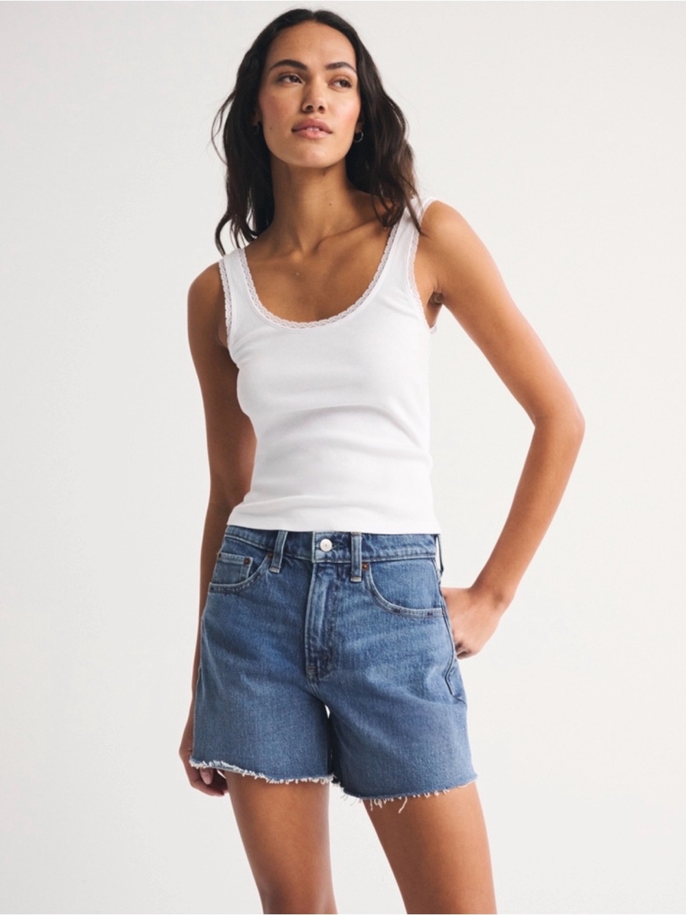 **NWT** High rise dad short - A & F - Picture 4 of 8